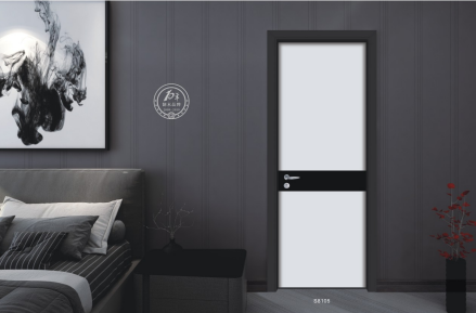 2020年新款X-3012輕奢混搭實(shí)木烤漆門