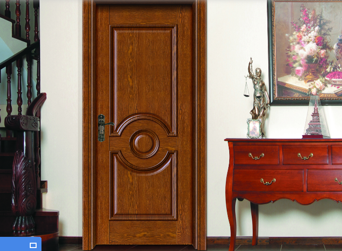 廠價直銷愉心X-1034平開實木開放漆門