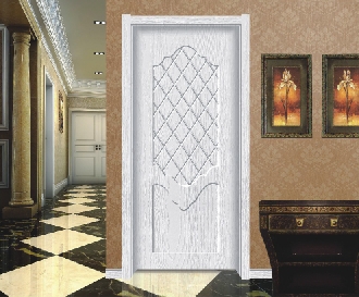 廠價(jià)直銷愉心XJS-126平開(kāi)顯紋實(shí)木烤漆門