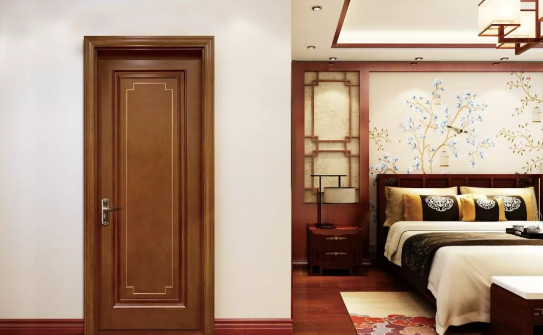 廠價(jià)直銷(xiāo)鑫順來(lái)X-5007平開(kāi)實(shí)木烤漆門(mén)