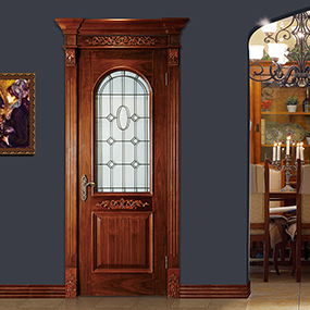 廠價直銷鑫順來X-6028平開實木烤漆門