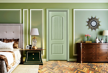 廠價(jià)直銷鑫順來(lái)X-6076平開(kāi)外扣實(shí)木烤漆門(mén)