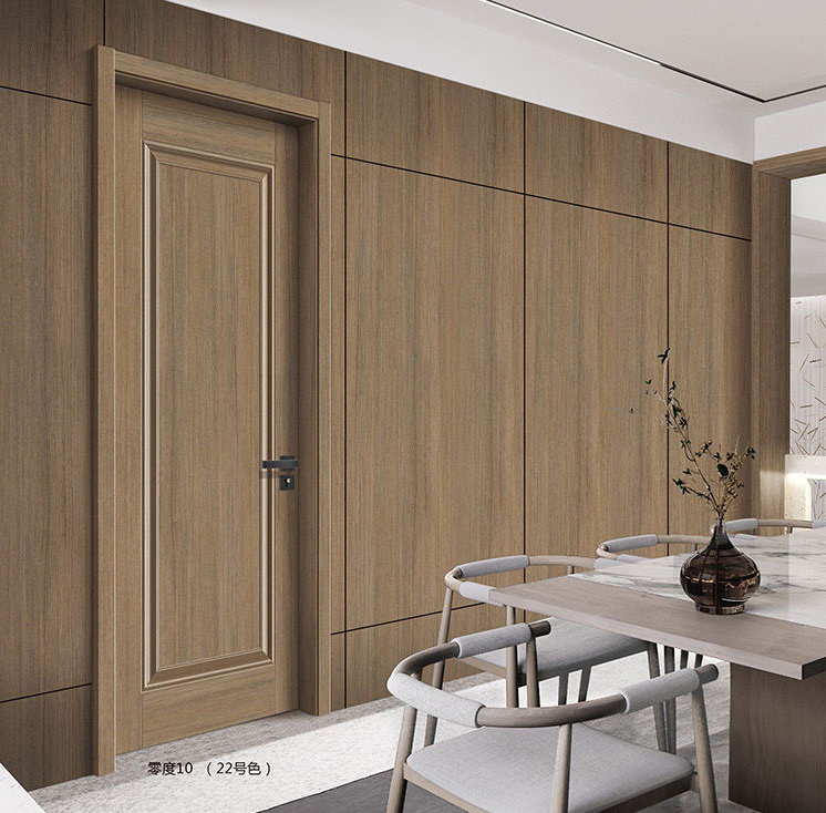 廠價直銷鑫順來X-7008平開實木烤漆門