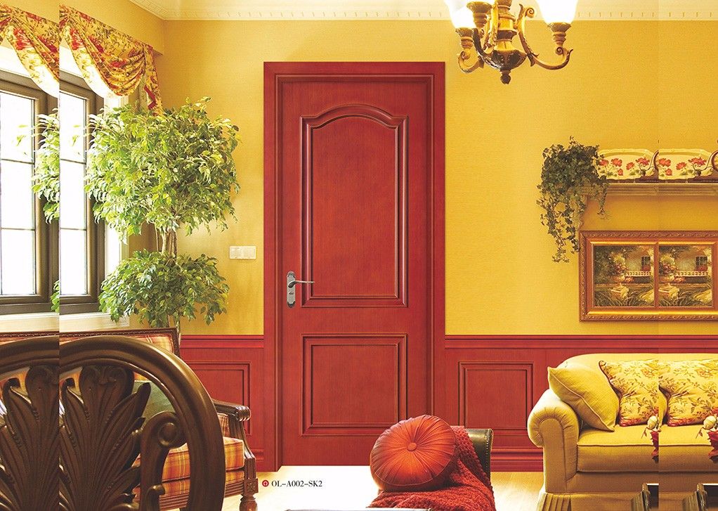 廠價直銷鑫順來X-7034平開實木烤漆門