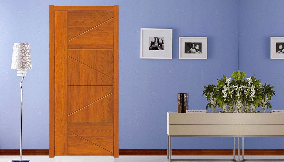 廠價直銷鑫順來X-8084平開拼貼實(shí)木烤漆門