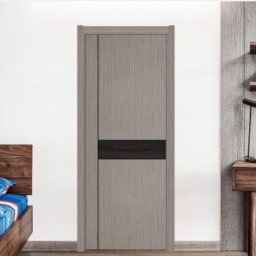 廠價直銷鑫順來X-8123平開拼貼實木烤漆門