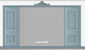 廠價直銷鑫順來XSL-2118實色豪華電視墻