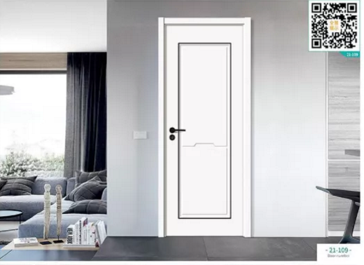 廠(chǎng)價(jià)新款鑫順來(lái)21-109掃碼豪華扣線(xiàn)叉色木門(mén),掃二維碼看裝修風(fēng)格