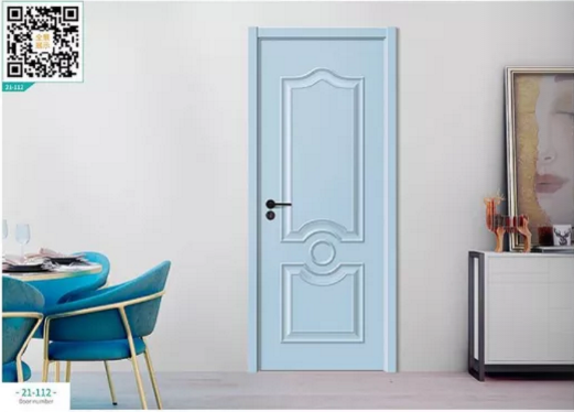 廠價新款鑫順來21-112掃碼豪華扣線地中海木門,掃二維碼看裝修風格