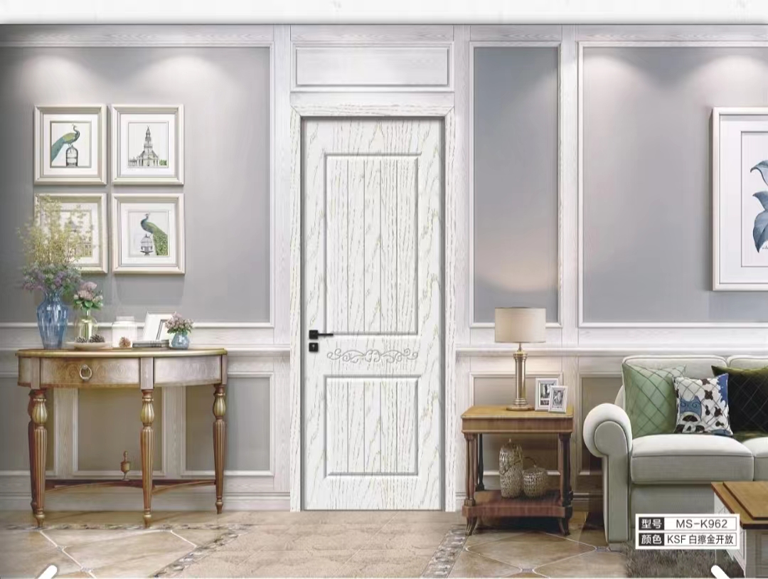 新品熱賣鑫愉世家XS-2315歐式開放實(shí)木烤漆門